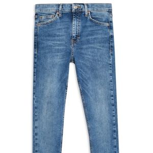 Topshop Jamie Moto High Waisted Ankle Jeans